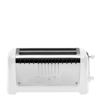 TOASTER 4 SLICE WHITE, DUALIT LITE