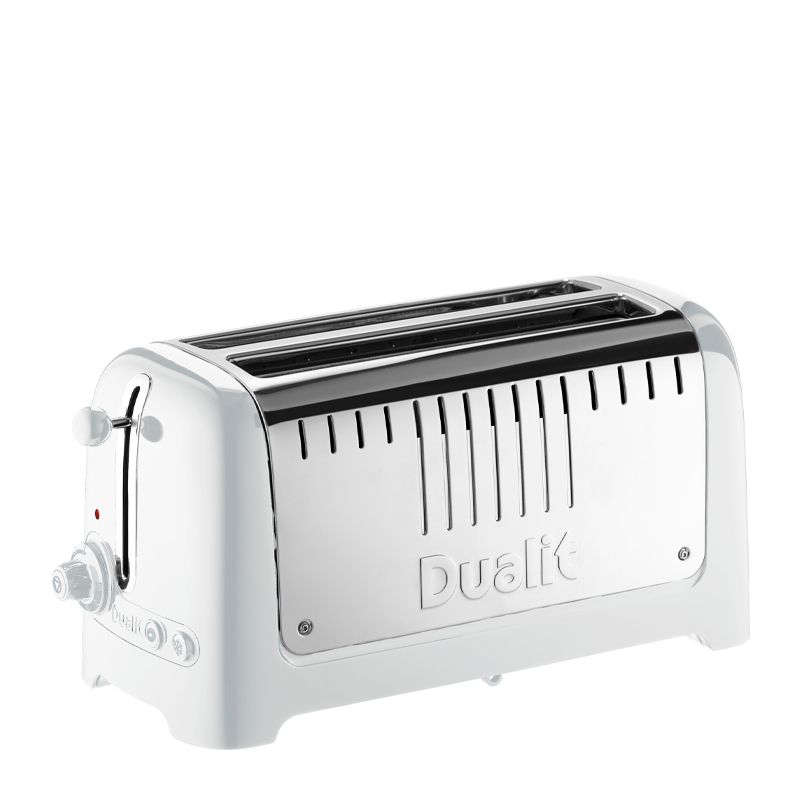 TOASTER 4 SLICE WHITE, DUALIT LITE