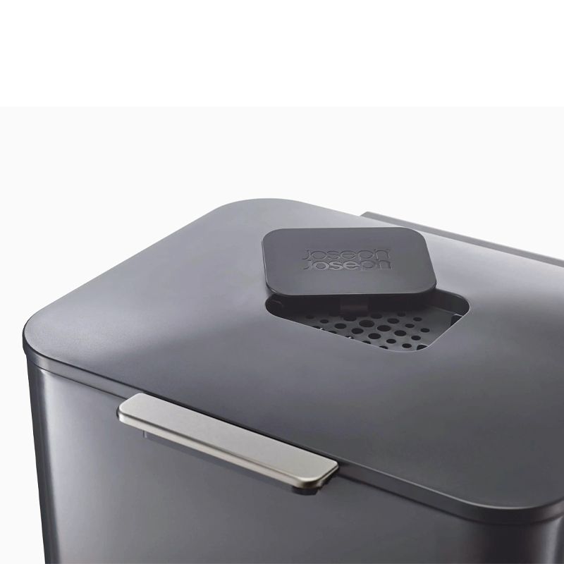 BIN WASTE SEPARATION 60L GRAPHITE, TOTEM