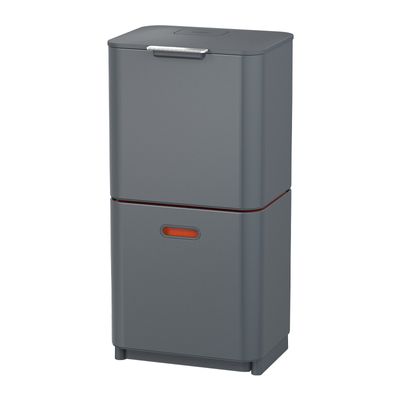 BIN WASTE SEPARATION 60L GRAPHITE, TOTEM