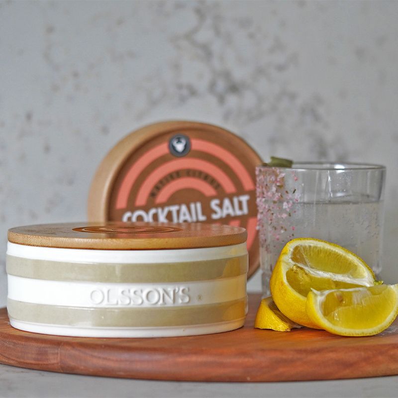 CERAMIC SALT KEEPER W/LID, OLSSONS