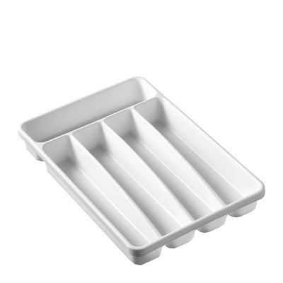 CUTLERY TRAY WHT 5COMP 32.5X23CM-M/SMART