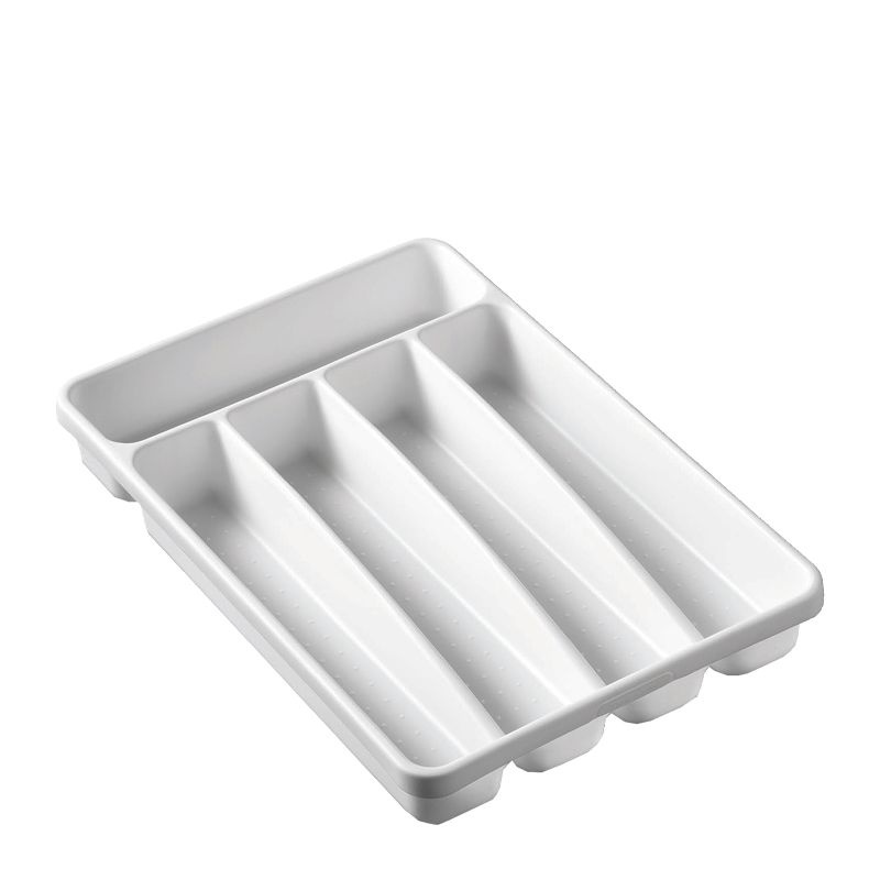 CUTLERY TRAY WHT 5COMP 32.5X23CM-M/SMART