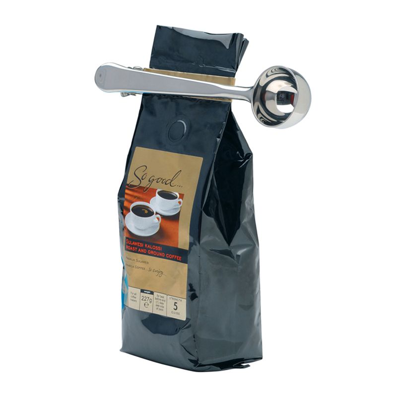 COFFEE MEASURE SPOON W/CLIP LA CAFETIERE