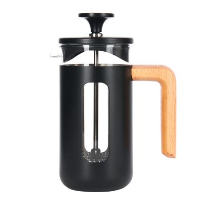 PLUNGER 3CUP/350ML BLK/WOOD LA CAFETIERE