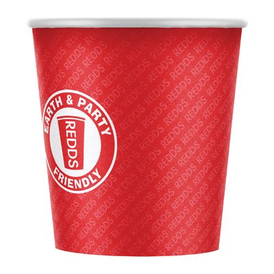 285ML MINI PAPER CUPS, REDDS