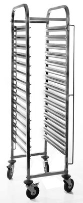 TROLLEY GASTRONORM S/S 16 TRAY