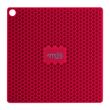 TRIVET SILICONE SQ 17.3X17.3CM RED