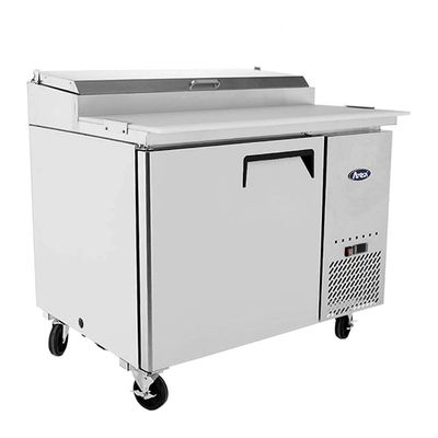 FRIDGE 1 DOOR PIZZA PREP TABLE 1117MM, ATOSA