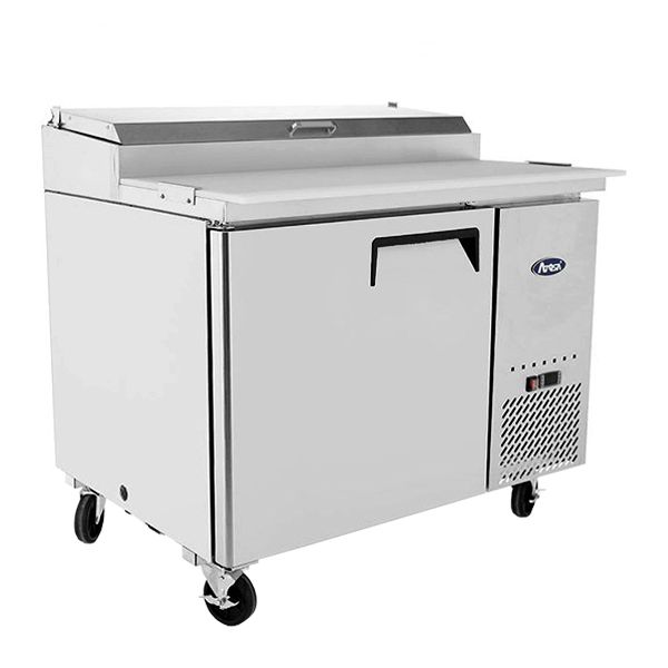 FRIDGE 1 DOOR PIZZA PREP TABLE 1117MM, ATOSA
