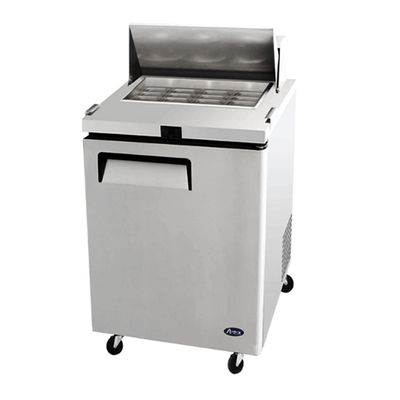FRIDGE 1 DOOR SANDWICH PREPTABLE 698MM, ATOSA