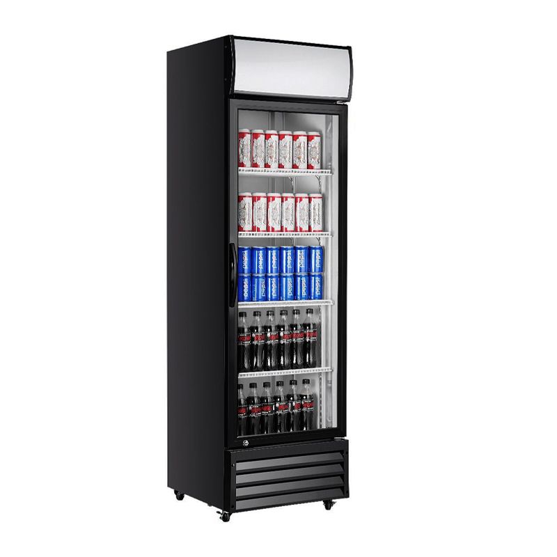 FRIDGE SINGLE GLASS DOOR MOUNTED, ATOSA