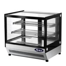 FRIDGE COUNTERTOP SQUARE CAKE SHOWCASE 900MM, ATOSA