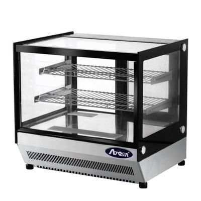 FRIDGE COUNTERTOP SQUARE CAKE SHOWCASE 900MM, ATOSA