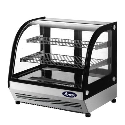 FRIDGE COUNTERTOP ROUND CASE SHOWCASE 700 MM, ATOSA