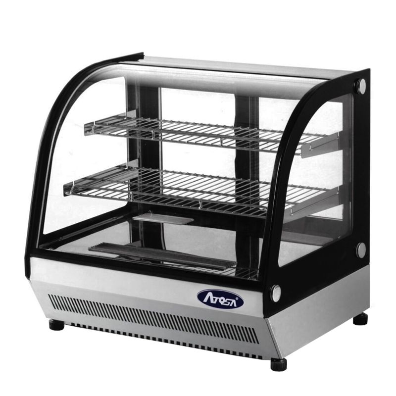 FRIDGE COUNTERTOP ROUND CASE SHOWCASE 700 MM, ATOSA