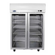 FRIDGE TOP MOUNTED DOUBLE DOOR GLASS, ATOSA