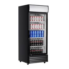 FRIDGE SINGLE GLASS DOOR MOUNTED 700MM, ATOSA