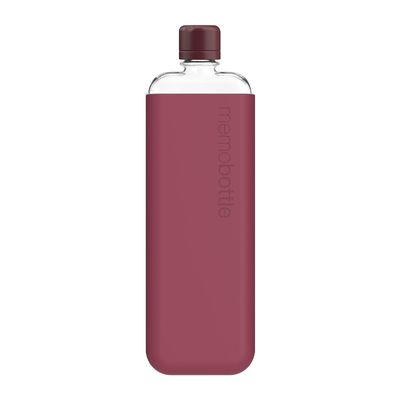 BOTTLE SLIM WILD PLUM 450ML, MEMOBOTTLE