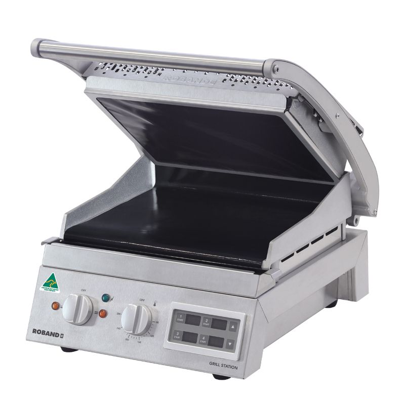 GRILL STATION SMOOTH ELEC TIMER 6 SLICE ROBAND