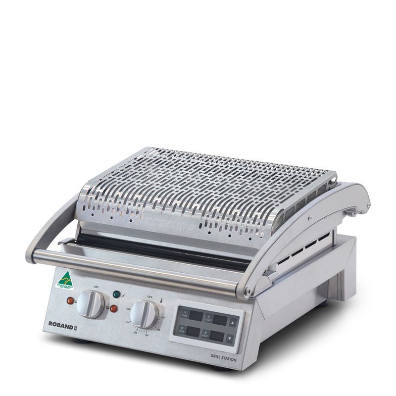 GRILL STATION SMOOTH ELEC TIMER 6 SLICE ROBAND