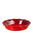 PIE DISH FLUTED S/WARE CERISE 23CM, LE CREUSET