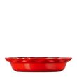 PIE DISH FLUTED S/WARE CERISE 23CM, LE CREUSET