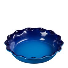 PIE DISH FLUTED S/WARE AZURE 23CM, LE CREUSET