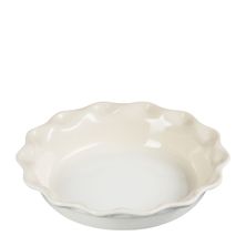 PIE DISH FLUTED S/WARE MERINGUE 23CM, LE CREUSET