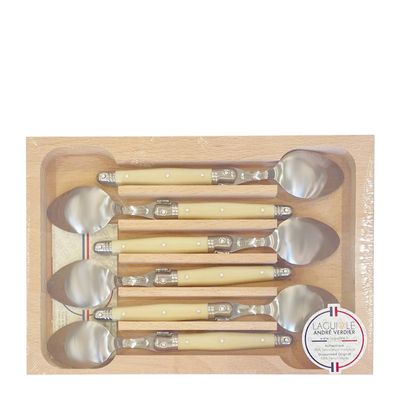 SPOON TEA 6PC IVORY, ANDRE VERDIER