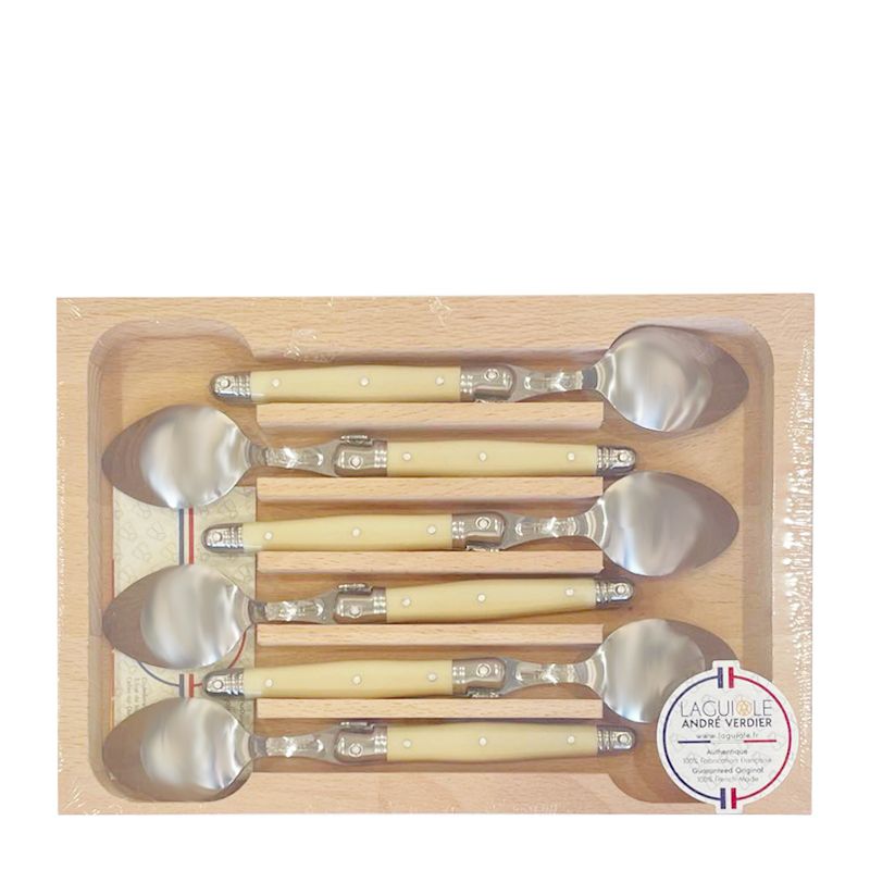 SPOON TEA 6PC IVORY, ANDRE VERDIER