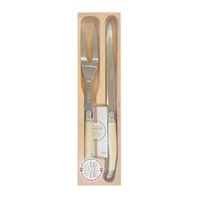 CARVING SET IVORY 2 PCE, ANDRE VERDIER
