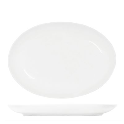 PLATTER WHITE OVAL COUPE 230MM, TK CORE