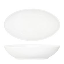 SERVING BOWL OVAL WHITE 230X135X55MM, TK CORE