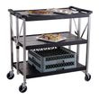 TROLLEY FOLDABLE LRG BLK 930X510X930MM