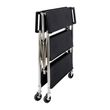 TROLLEY FOLDABLE LRG BLK 930X510X930MM