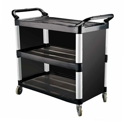 TROLLEY 3-SIDE ENCLOSED 815X430X950MM