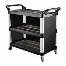 TROLLEY 3-SIDE ENCLOSED 1020X500X960MM