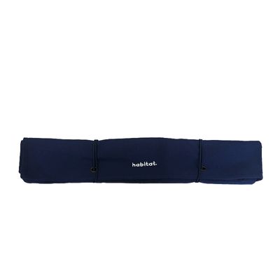 KNIFE ROLL 6 SLOT BLUE, HABITAT CANVAS