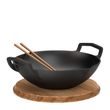 WOK TAKUMI SET CAST IRON, IRONCLAD