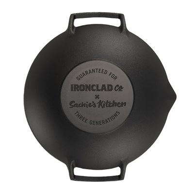 WOK TAKUMI SET CAST IRON, IRONCLAD