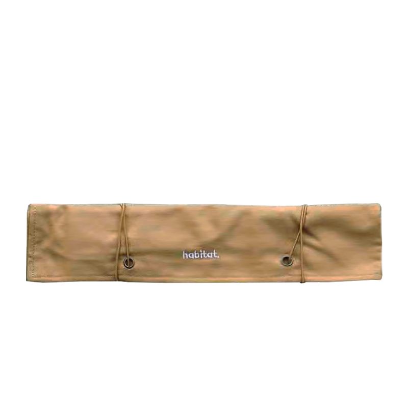 KNIFE ROLL 6 SLOT TAN, HABITAT CANVAS