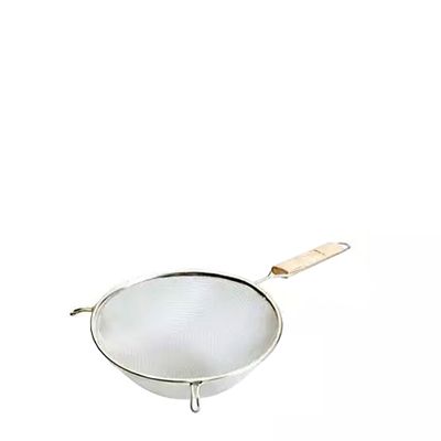 STRAINER MED MESH W/WD HNDL 180MM, WESTMARK