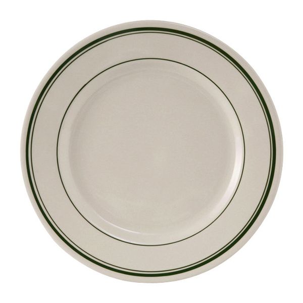 PLATE WIDE RIM 15.9CM, GREEN BAY