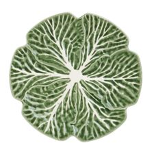 PLATTER ROUND CABBAGE GREEN 30CM