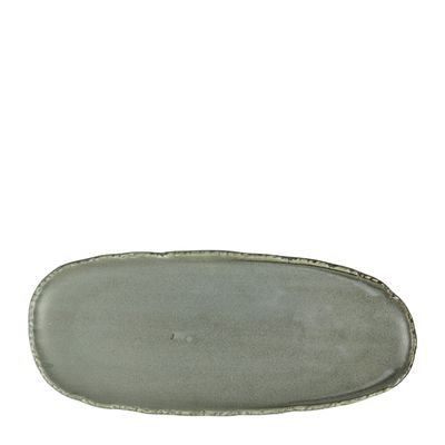 PLATE OVAL 35X15CM FUJI ASH, HORECANO