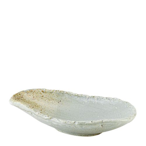 BOWL ASYMMETRICAL 20.5X12.5CM FUJI ASH, HORECANO