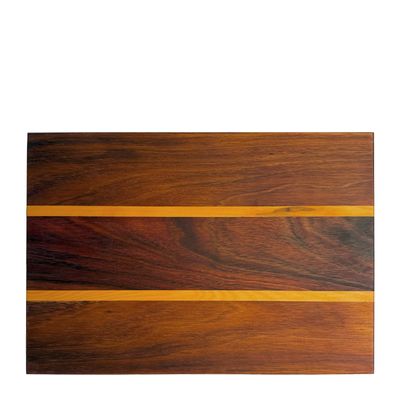 BOARD 330X220X20MM BLK WOOD/PINE, B/CHOP