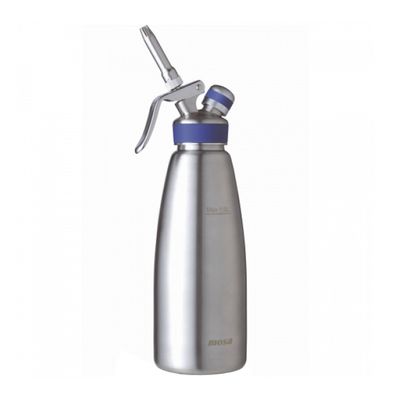 S/STEEL WHIPPER CREAM 1L BLUE, MOSA PROF