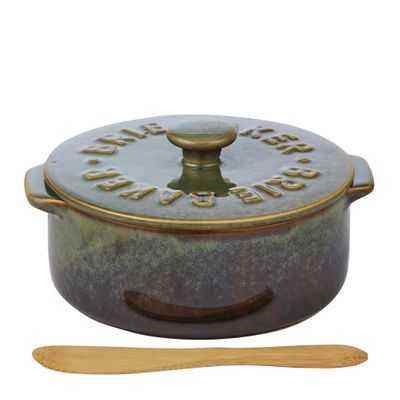 BRIE BAKER OLIVE 13.5X16X7.5CM, LOIRE